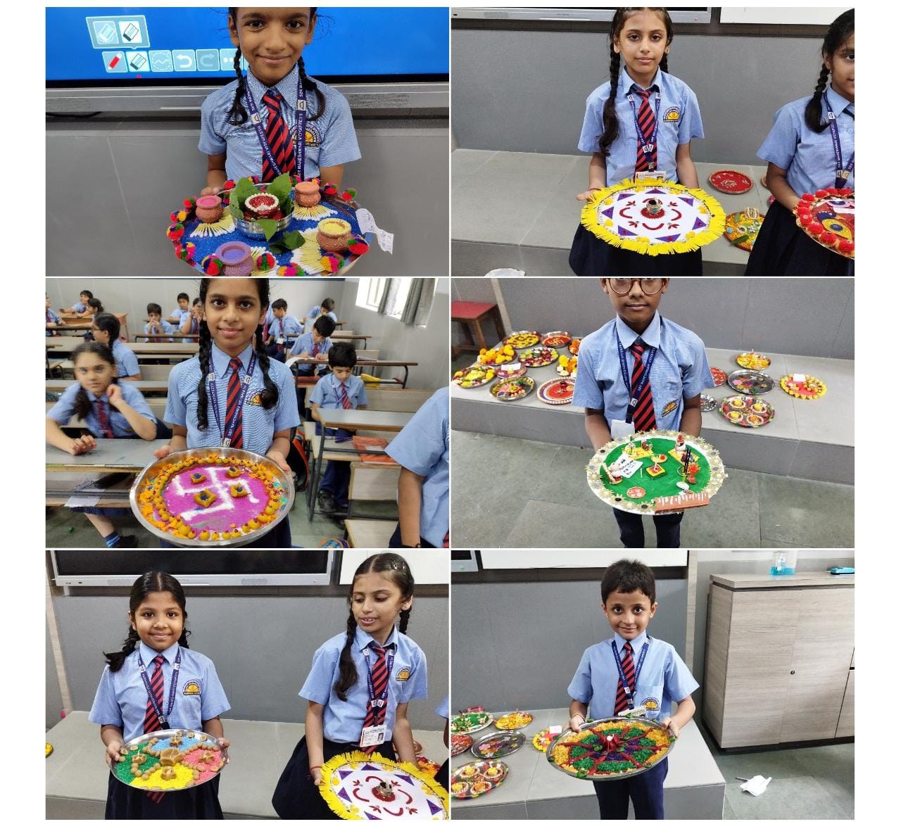 Thali decoration competition(III - V)